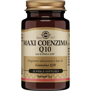 Solgar Maxi Coenzima Q10 - Integratore alimentare - 30 perle Solgar Maxi Coenzima Q10 - Integratore alimentare - 30 perle