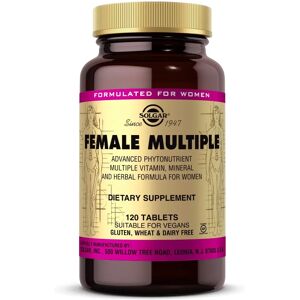Solgar Female Multiple Vitamin & Mineral - 120 Tablets Solgar Female Multiple Vitamin & Mineral - 120 Tablets