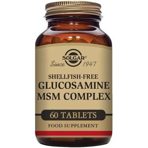 Solgar Συμπλέγμα Glucosamine MSM - Υποστήριξη αρθρώσεων - 60 δισκία Solgar Συμπλέγμα Glucosamine MSM - Υποστήριξη αρθρώσεων - 60 δισκία