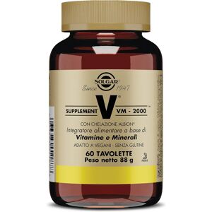 Solgar Multivitamin VM 2000 - 60 Compresse - Integratore Multivitaminico e Multiminerale Solgar Multivitamin VM 2000 - 60 Compresse - Integratore Multivitaminico e Multiminerale