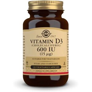 Solgar Vitamin D3 600 IU - Vegicaps - Immune & Bone Support Solgar Vitamin D3 600 IU - Vegicaps - Immune & Bone Support