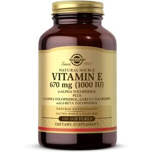 Solgar Natural Source Vitamin E 671mg Softgels - Vitamin E Supplement Solgar Natural Source Vitamin E 671mg Softgels - Vitamin E Supplement
