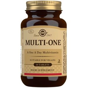 Solgar Multi-One - 30 Tablets - Multivitamin for Daily Well-being & Energy Solgar Multi-One - 30 Tablets - Multivitamin for Daily Well-being & Energy