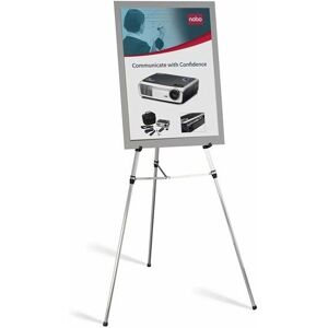 Nobo Telescoping Display Easel - Silver Nobo Telescoping Display Easel - Silver