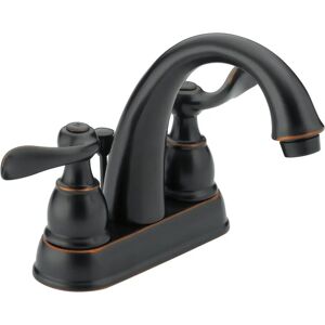 Delta B2596lf-Ob Windemere Two-Handle Bathroom Faucet - Oil Rubbed Bronze Delta B2596lf-Ob Windemere Two-Handle Bathroom Faucet - Oil Rubbed Bronze