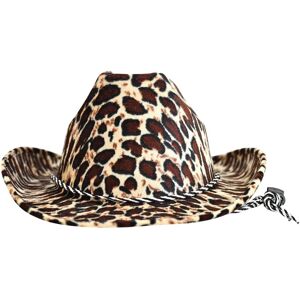 Beistle Leopard Print Cowboy Hat - Hat for Costume & Events Beistle Leopard Print Cowboy Hat - Hat for Costume & Events