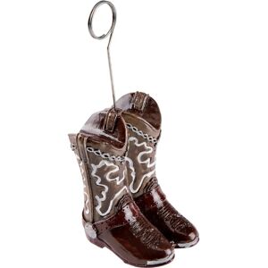 Beistle 50930 Cowboyboots Festdekoration - Paket med 6 Beistle 50930 Cowboyboots Festdekoration - Paket med 6
