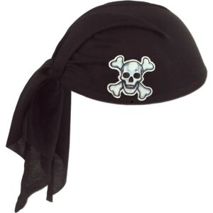 Beistle Black Pirate Bandana Hat - Fancy Dress Accessory Beistle Black Pirate Bandana Hat - Fancy Dress Accessory