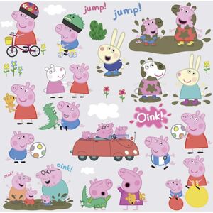 RoomMates Peppa Pig 539193 Autocollant - Vinyle Amusant pour Enfants - Publicité RoomMates Peppa Pig 539193 Autocollant - Vinyle Amusant pour Enfants - Publicité