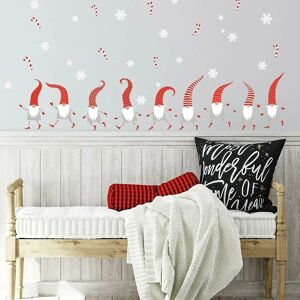York Wallcoverings Kerstman Muursticker - Feestdagen Decoratie York Wallcoverings Kerstman Muursticker - Feestdagen Decoratie
