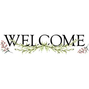 Autocollant Murale York Wallcoverings Bienvenue - Décoration - Publicité Autocollant Murale York Wallcoverings Bienvenue - Décoration - Publicité
