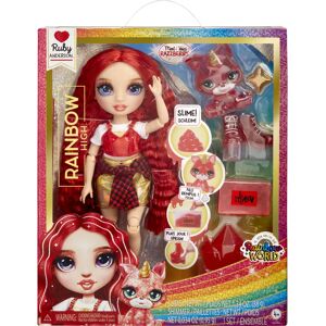 MGA Entertainment Rainbow High Slime Kit e Animal de Estimação - Ruby MGA Entertainment Rainbow High Slime Kit e Animal de Estimação - Ruby