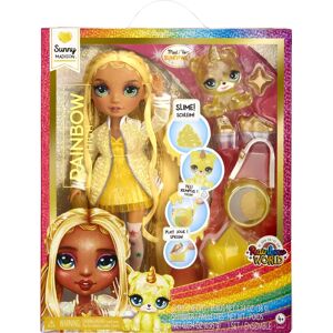 MGA Entertainment Rainbow High Slime Kit & Pet - Sunny MGA Entertainment Rainbow High Slime Kit & Pet - Sunny