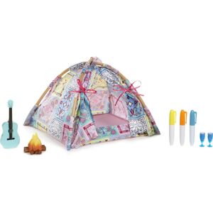 Tente modèle Bratz - Maison de poupée pour festival de musique - Publicité Tente modèle Bratz - Maison de poupée pour festival de musique - Publicité