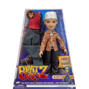 Bratz Dylan modedocka - 2 outfits & poster - Serie 2 Bratz Dylan modedocka - 2 outfits & poster - Serie 2