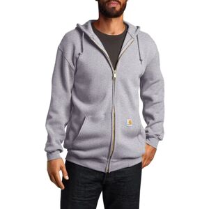 Carhartt Midweight Hooded Zip-Front Sweatshirt (K122) - heather grey Carhartt Midweight Hooded Zip-Front Sweatshirt (K122) - heather grey