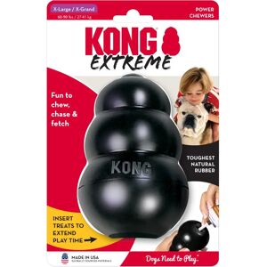 KONG Extreme Large Dog Toy - Black - Durable Chew for Strong Jaws KONG Extreme Large Dog Toy - Black - Durable Chew for Strong Jaws