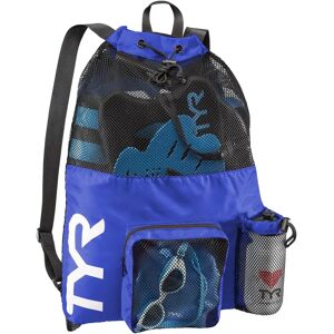 TYR Großer Mesh Mumienrucksack - Blau - Sporttasche TYR Großer Mesh Mumienrucksack - Blau - Sporttasche
