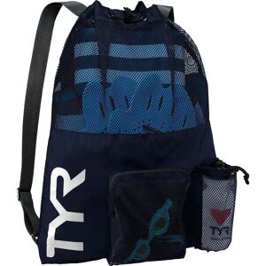 TYR Big Mesh Mummy Backpack Navy - 40L - Unisex Athletic Gear TYR Big Mesh Mummy Backpack Navy - 40L - Unisex Athletic Gear