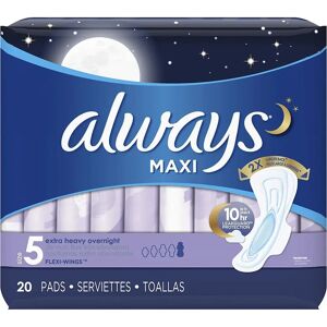 Always PGC17902 Absorventes Noturnos Maxi - Extra Pesados com Aletas Flexi Always PGC17902 Absorventes Noturnos Maxi - Extra Pesados com Aletas Flexi