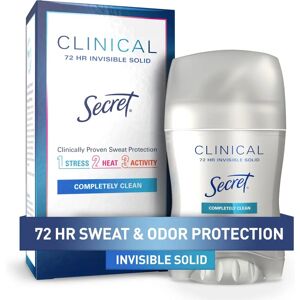 Secret Secret Clinical Strength Invisible Solid Completely Clean 2 Pack - Publicité Secret Secret Clinical Strength Invisible Solid Completely Clean 2 Pack - Publicité