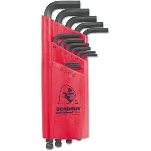 Bondhus Hex Key Set - 15 Pieces, 1.27-10mm Bondhus Hex Key Set - 15 Pieces, 1.27-10mm