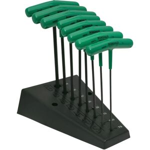 Bondhus T-Handle Torx Hex Set - 8pcs, Stand, T9-T40 Bondhus T-Handle Torx Hex Set - 8pcs, Stand, T9-T40