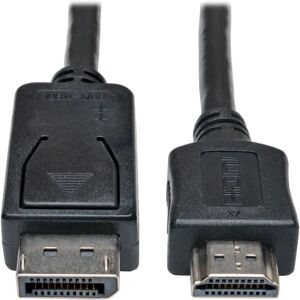 Cable adaptador de DisplayPort a HDMI Tripp Lite P582-006 - Negro Cable adaptador de DisplayPort a HDMI Tripp Lite P582-006 - Negro