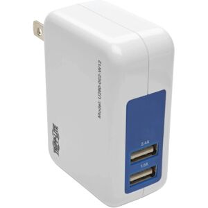 Tripp Lite U280-002-W12 Portable USB Charger - Blue, White - Charger Tripp Lite U280-002-W12 Portable USB Charger - Blue, White - Charger