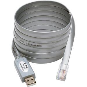 Tripp Lite U209-006-RJ45-X Silver USB to RJ45 Serial Cable Tripp Lite U209-006-RJ45-X Silver USB to RJ45 Serial Cable