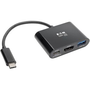 Adaptateur graphique USB Tripp Lite U444-06N-H4UB-C - Noir - Publicité Adaptateur graphique USB Tripp Lite U444-06N-H4UB-C - Noir - Publicité