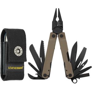 Leatherman Rebar Coyote Multitool - 17 outils - Publicité Leatherman Rebar Coyote Multitool - 17 outils - Publicité