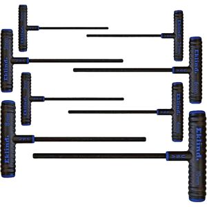 EKLIND 8-delig T-handle inbussleutelset - 2-10 mm EKLIND 8-delig T-handle inbussleutelset - 2-10 mm
