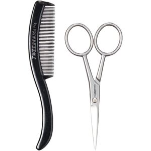 Tweezerman Moustache Scissors & Comb - Beard & Moustache Trimming Tools Tweezerman Moustache Scissors & Comb - Beard & Moustache Trimming Tools
