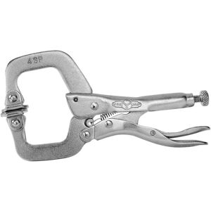 IRWIN Vise-Grip T165EL4 4SP Locking C-Clamp - C-Clamp, 100mm, IRWIN IRWIN Vise-Grip T165EL4 4SP Locking C-Clamp - C-Clamp, 100mm, IRWIN