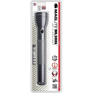Lampe Torche LED Maglite ML300L - 3 Piles D - Gris - Publicité Lampe Torche LED Maglite ML300L - 3 Piles D - Gris - Publicité