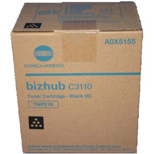 Konica Minolta TNP-51K Musta Toner - Toner Cartridge Konica Minolta TNP-51K Musta Toner - Toner Cartridge