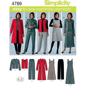 Simplicity Model 4789 - Wardrobe Elements Sewing Pattern Simplicity Model 4789 - Wardrobe Elements Sewing Pattern
