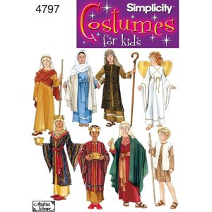 Simplicity Boys' & Girls' Costumes Sewing Pattern - 4797 Simplicity Boys' & Girls' Costumes Sewing Pattern - 4797
