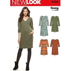 Nouveau Look Modèle 6298 Patron Multicolore pour Robe - Patron de Vêtements - Publicité Nouveau Look Modèle 6298 Patron Multicolore pour Robe - Patron de Vêtements - Publicité