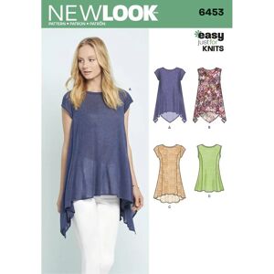 New Look 6453 - Tunique en jersey extensible - Patron facile New Look 6453 - Tunique en jersey extensible - Patron facile