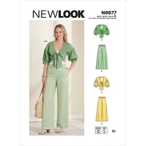 Patron de couture en papier New Look 6677 - Patron de couture - Publicité Patron de couture en papier New Look 6677 - Patron de couture - Publicité