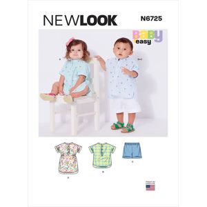 Patron de couture en papier New Look 6725 - Patron - Publicité Patron de couture en papier New Look 6725 - Patron - Publicité