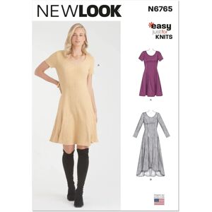 New Look - N°6765 - Robe en jersey - Patron de couture - Publicité New Look - N°6765 - Robe en jersey - Patron de couture - Publicité