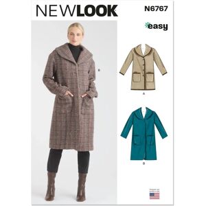Nouveau Look Modèle 6767 - Patron Manteau - Patron de Couture - Publicité Nouveau Look Modèle 6767 - Patron Manteau - Patron de Couture - Publicité