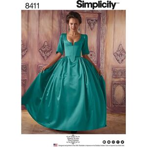 Simplicity Women's Costume Dress Sewing Pattern - 8411 Simplicity Women's Costume Dress Sewing Pattern - 8411