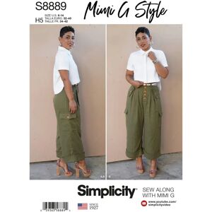 Simplicity Misses' Shirt and Wide Leg Trousers Pattern - Sewing Pattern Simplicity Misses' Shirt and Wide Leg Trousers Pattern - Sewing Pattern