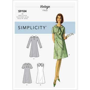 Simplicity S9104 Dress Pattern - Vintage Styles for Home Sewing Simplicity S9104 Dress Pattern - Vintage Styles for Home Sewing