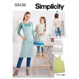 Simplicity Adult & Kids Apron Sewing Pattern - Apron Pattern Simplicity Adult & Kids Apron Sewing Pattern - Apron Pattern