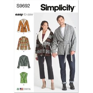 Simplicity Unisex Jacket - Casual Outerwear Simplicity Unisex Jacket - Casual Outerwear